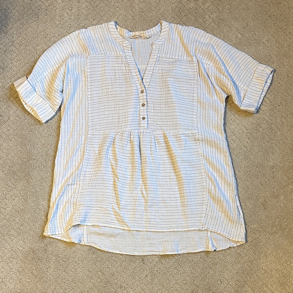 Soft Surroundings Beachy/Casual Top, Size M
